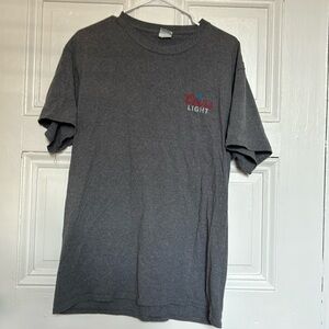 Men’s Coors  Light Gray tshirt